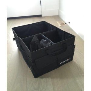 Car Storage Organizer, Collapsible Multi Compartment SUV Trunk Organizer